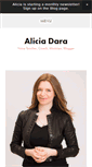 Mobile Screenshot of aliciadara.com